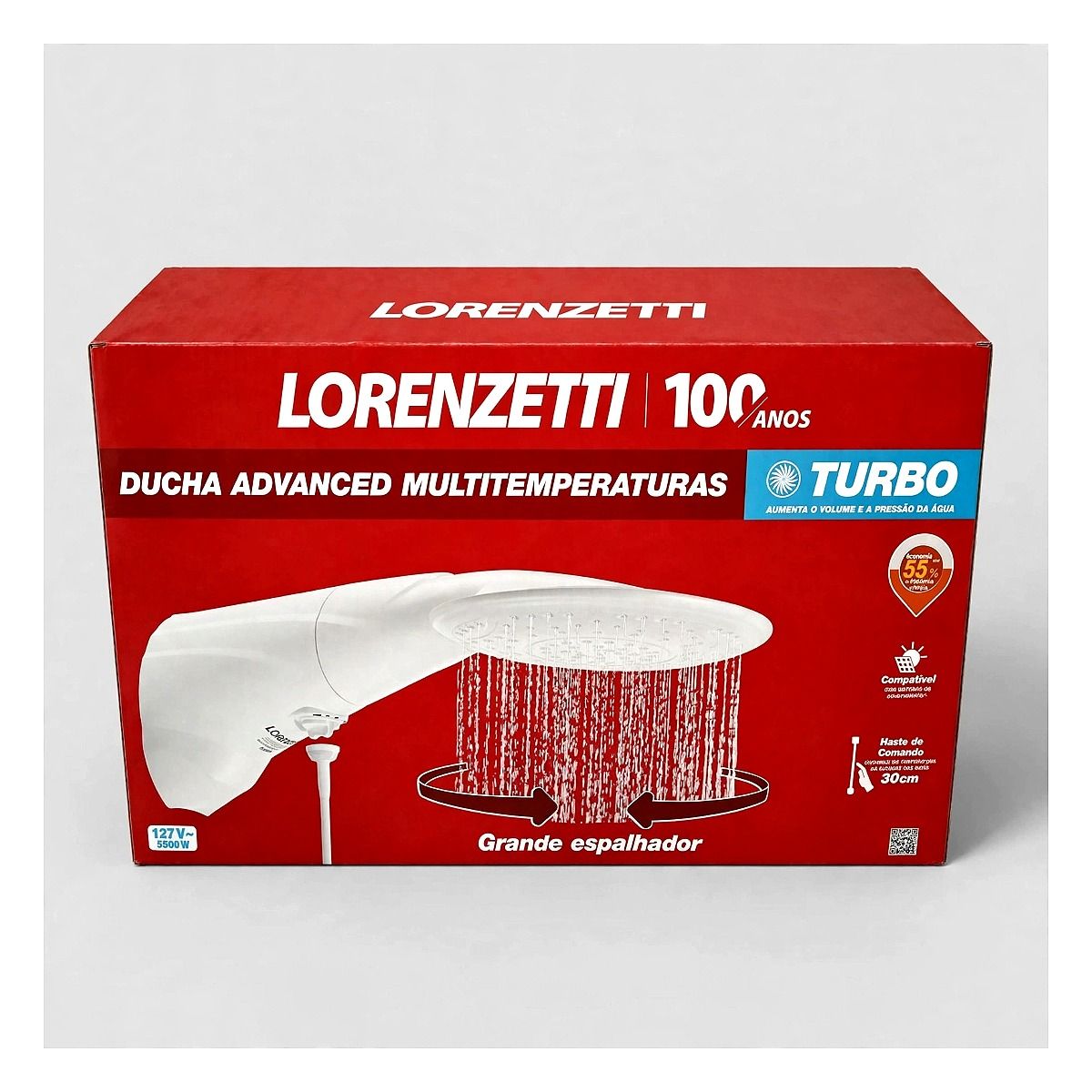 Chuveiro Lorenzetti Ducha Advanced Multitemperaturas | 127V 2