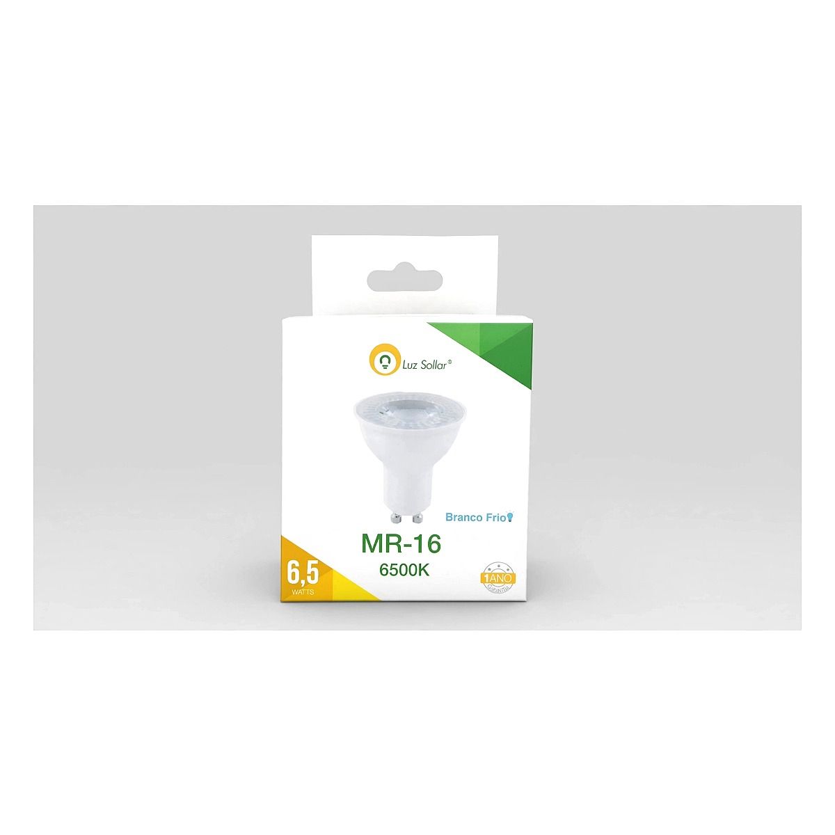 Lâmpada MR16 Dicroica  GU10 6,5W - 6000k