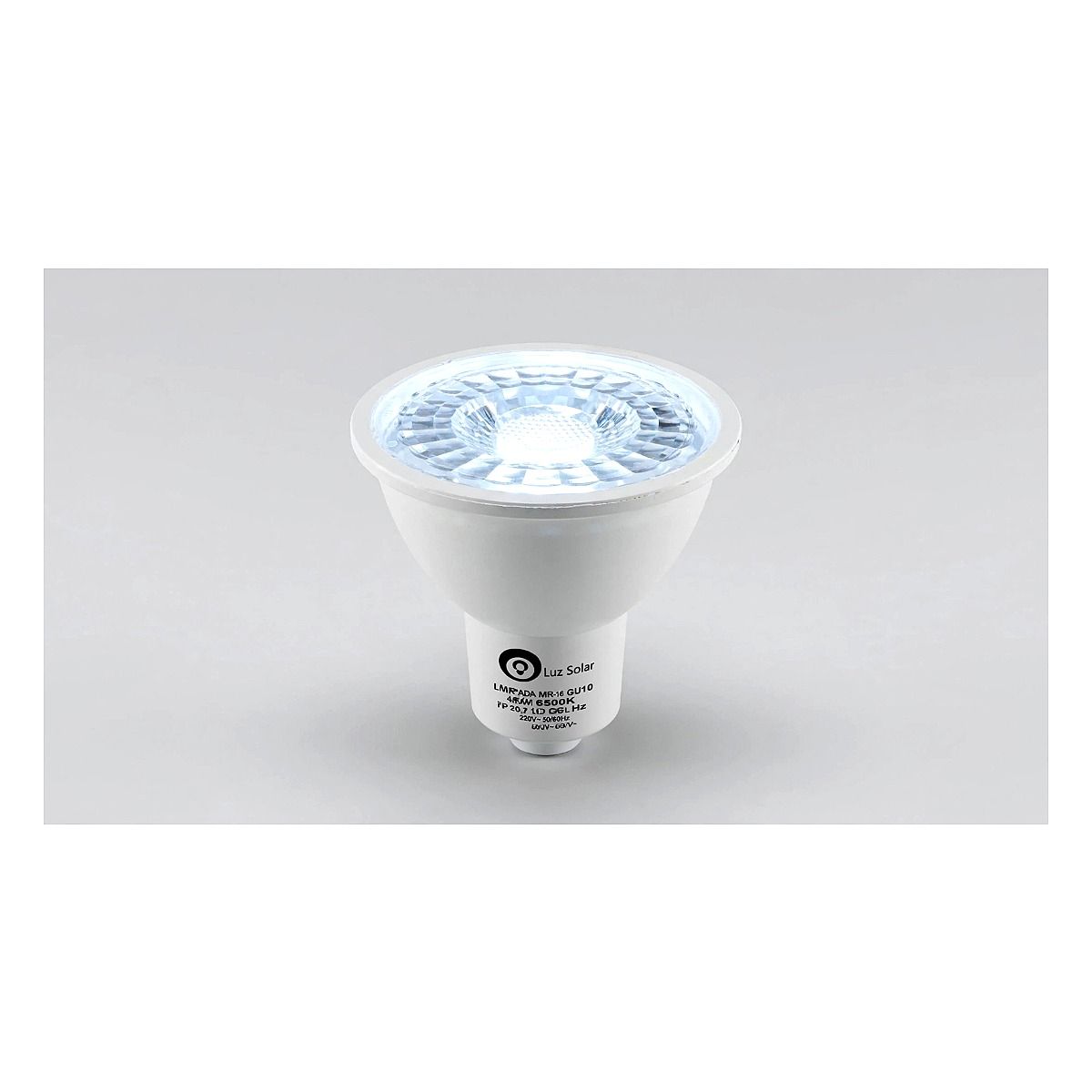 Lâmpada MR16 Dicroica  GU10 6,5W - 6000k 2