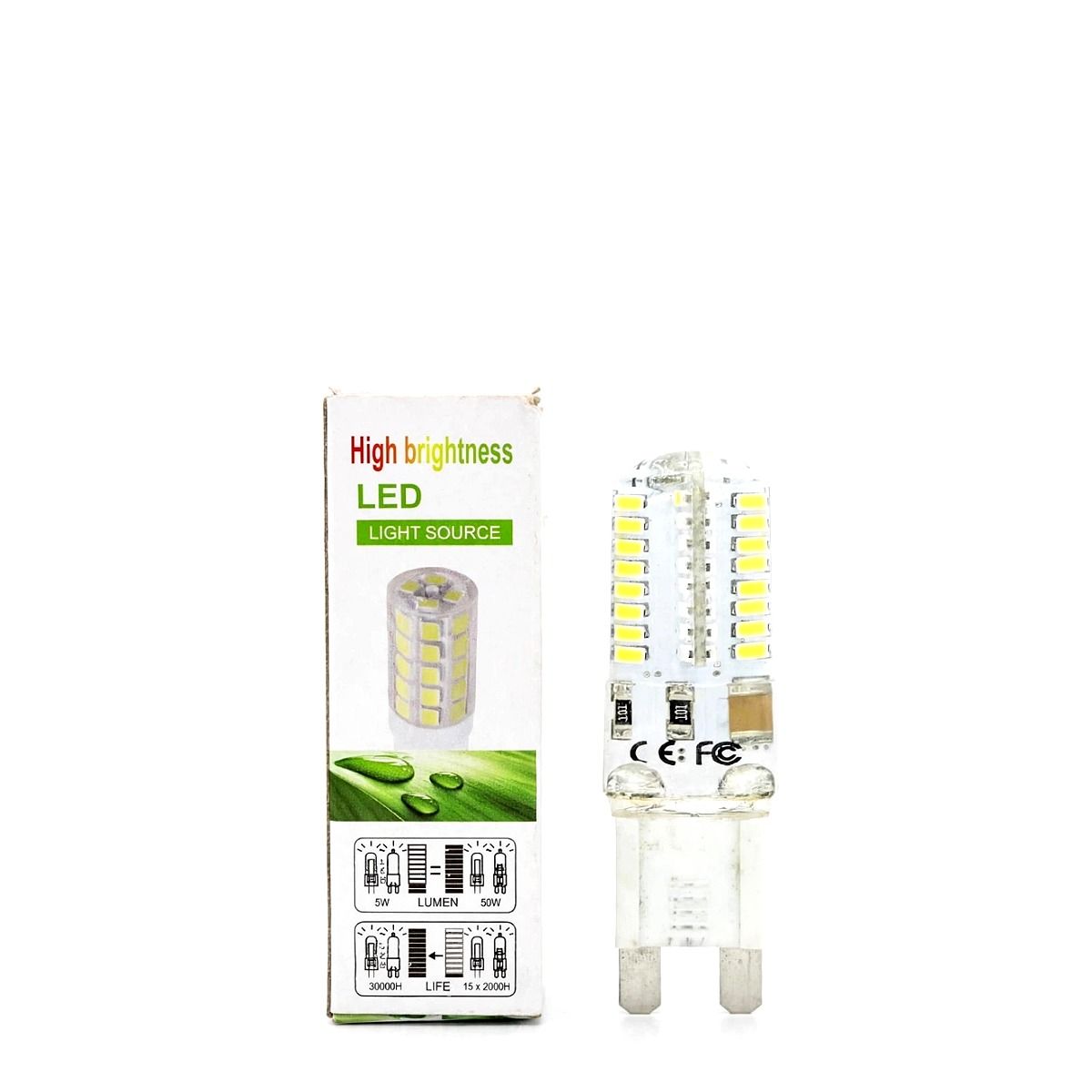 Lâmpada G9 12W 110V - 4000k