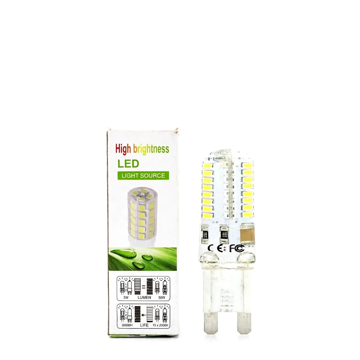 Lâmpada G9 12W 110V - 4000k Lâmpada G9 12W 110V - 4000k — Led Maricá