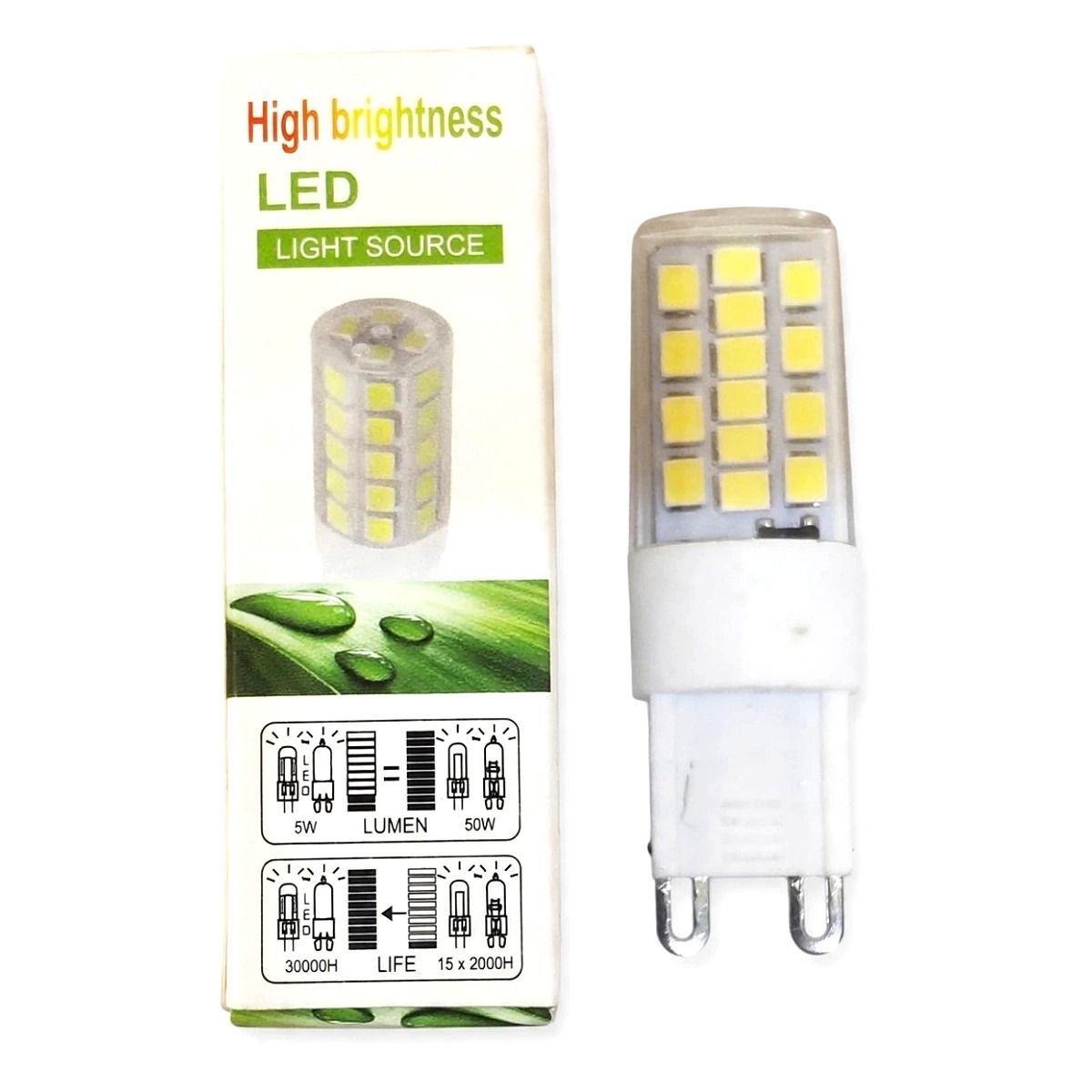 Lâmpada G9 4W 127V - 6000k