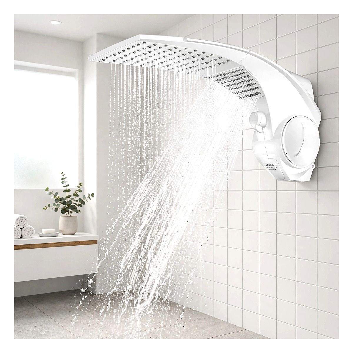 Chuveiro Lorenzetti Duo Shower Quadra Multitemperaturas | 127V