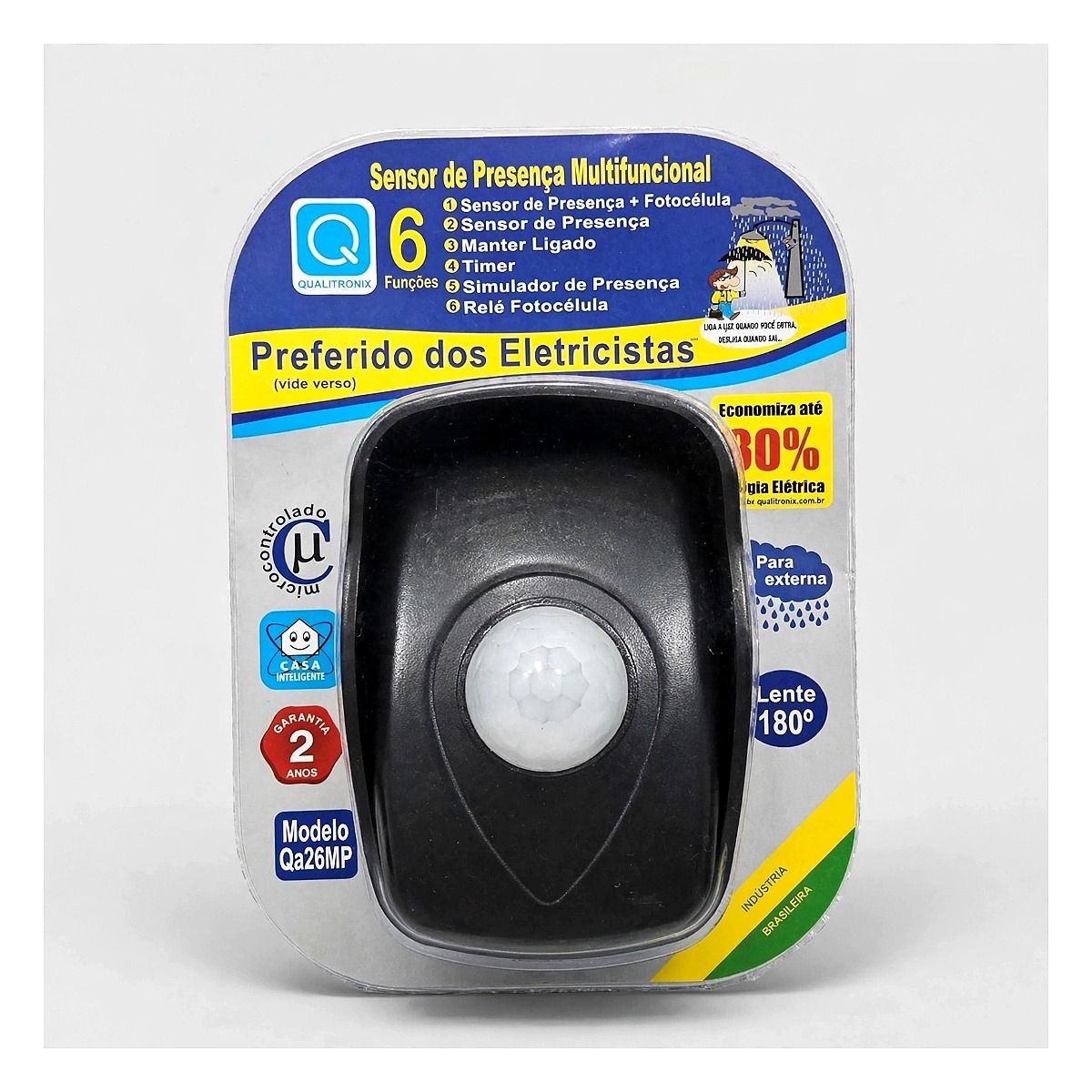 Sensor de Presença Multifuncional