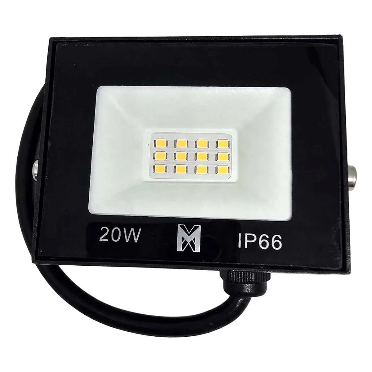 Refletor 20W MX Led - Luz Quente 3000K Refletor LED 20W MX Led luz quente 3000K bivolt para iluminação externa em Maricá RJ.