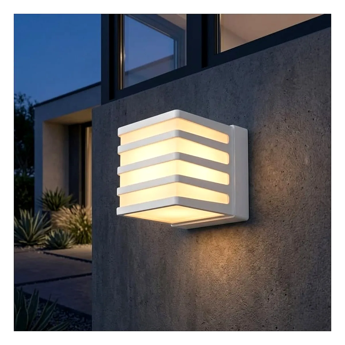 Arandela Led Branca Quadrada Astraled 8W - 3000K Arandela Led Branca Quadrada Astraled 8W - 3000K — Led Maricá