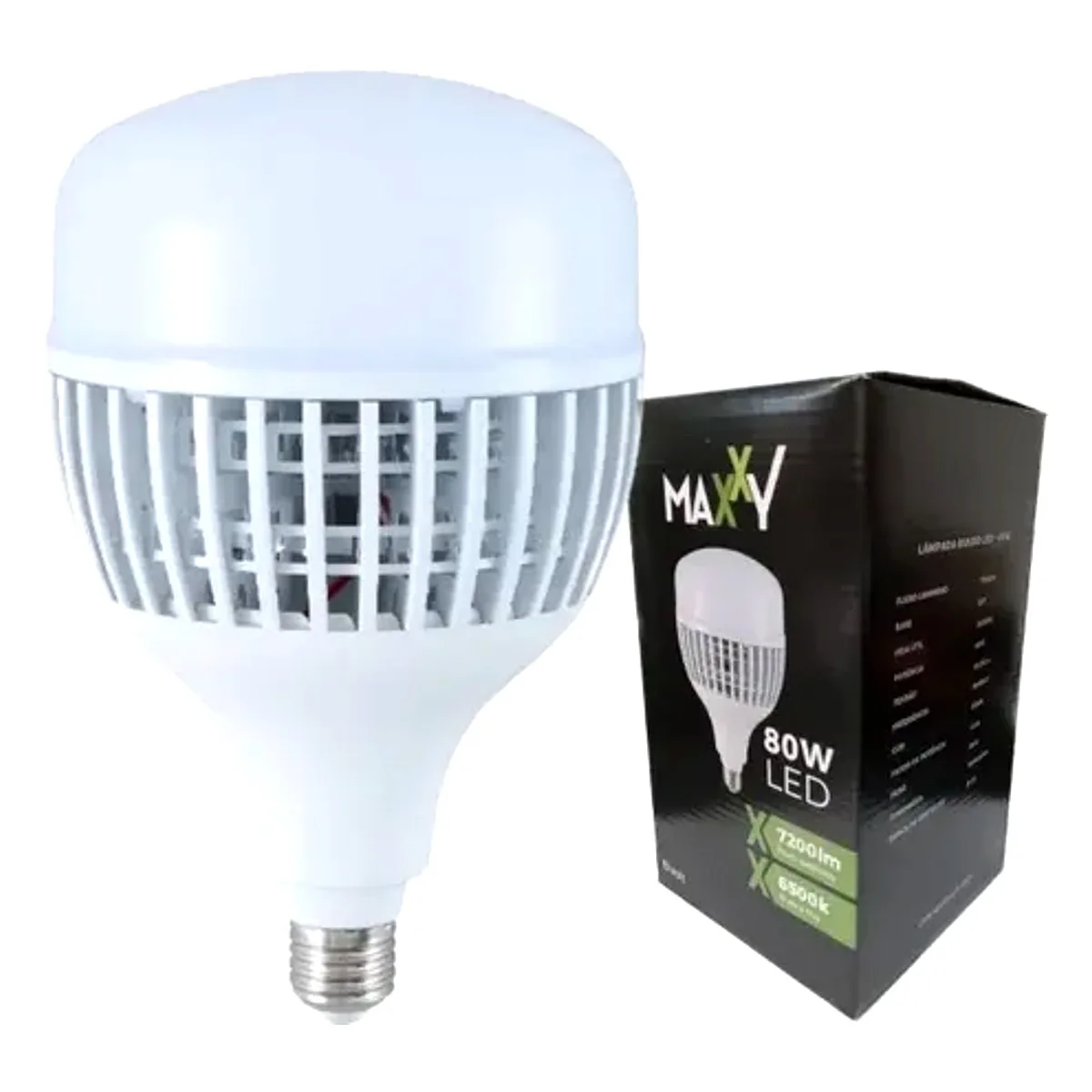 Lâmpada Bulbo Maxxy 80W - 6500k Lâmpada Bulbo Maxxy 80W - 6500k — Led Maricá