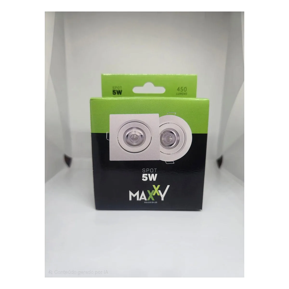 Spot Redondo LED 5W Maxxy 3000K Luz Quente Spot redondo LED 5W Maxxy 3000K bivolt para gesso na Led Maricá em Maricá RJ.