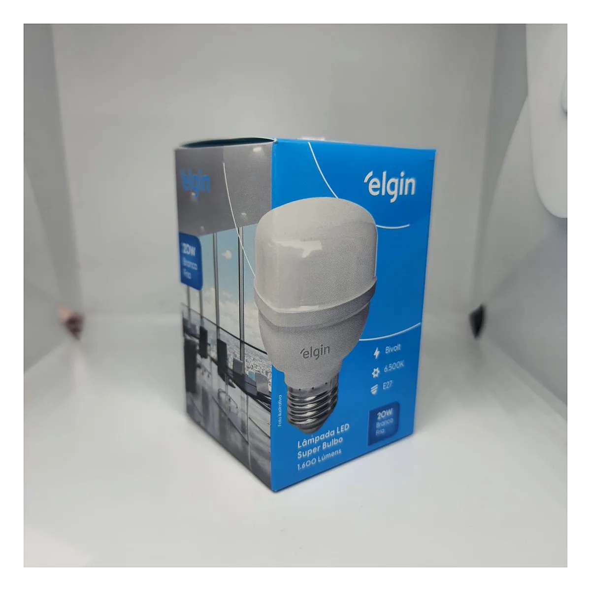 Lâmpada Led Super Bulbo Elgin 20W - 6500k Lâmpada Led Super Bulbo Elgin 20W - 6500k — Led Maricá
