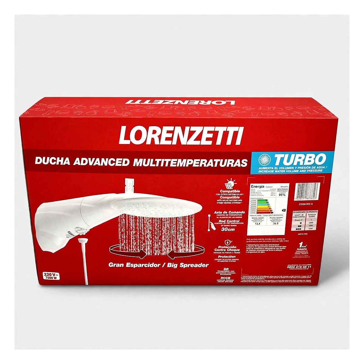 Chuveiro Lorenzetti Ducha Advanced Multitemperaturas | 220V