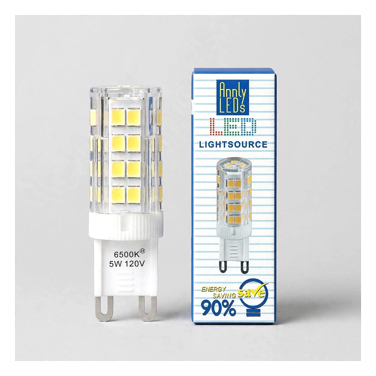 Lâmpada G9 5W 120V - 6500k