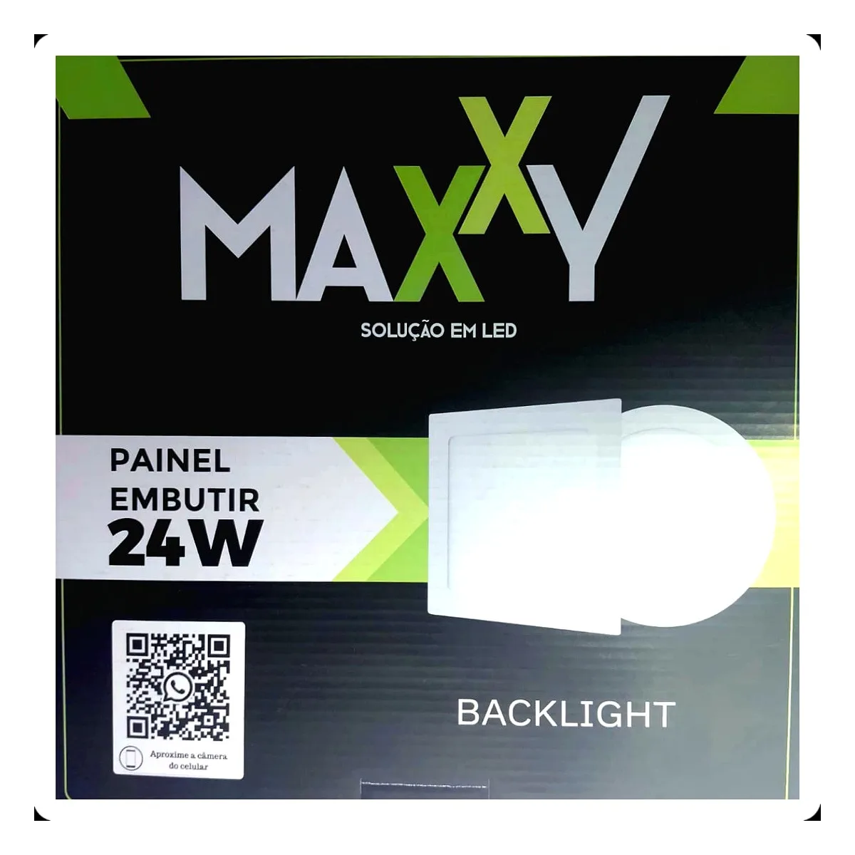 Painel de Embutir LED Redondo 24W 6500K Maxxy lux fria Painel de embutir LED redondo 24W 6500K Maxxy para teto de gesso em Maricá RJ
