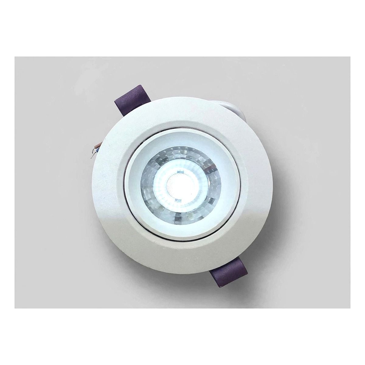 Spot Dual 5W Redondo Branco 3Color - 3500k, 4000k, 6500k