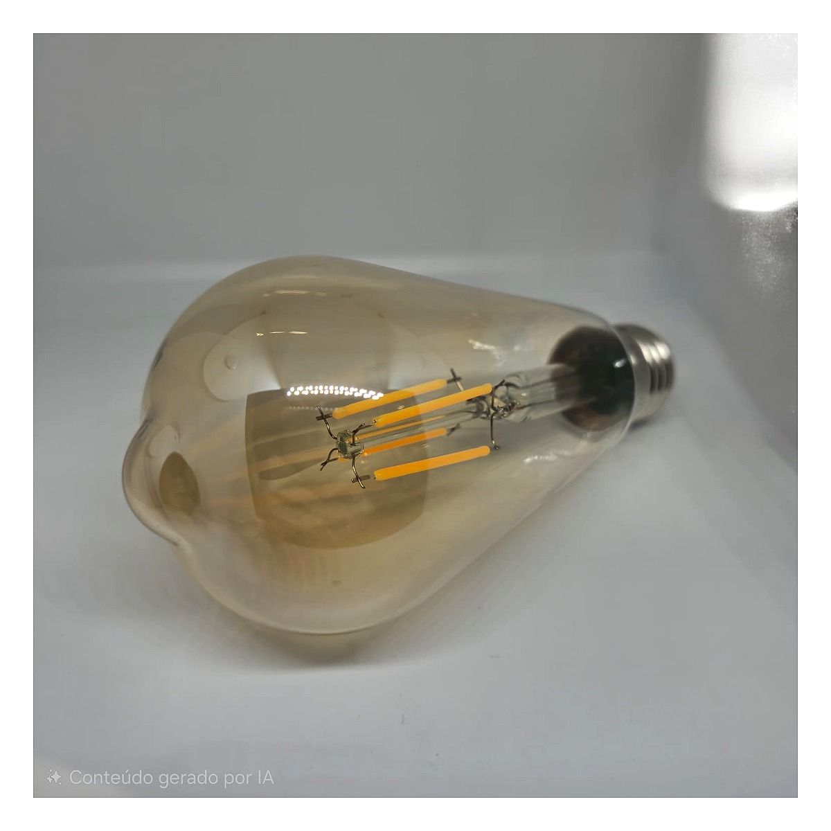 Lâmpada filamento Led ST64 4W - 2700K 2