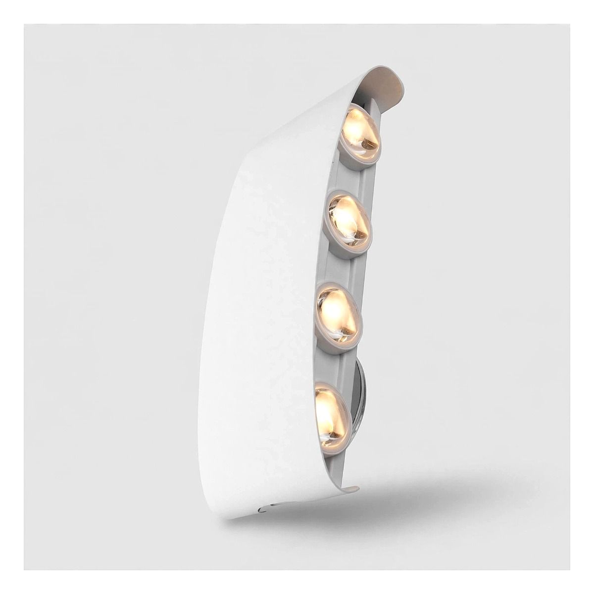 Arandela Led Branca Astraled 8W - 3000K