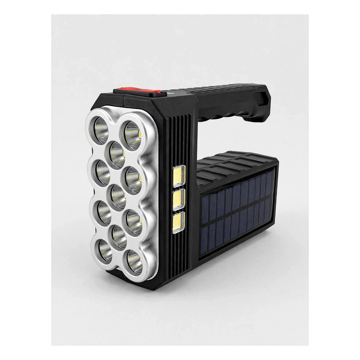 Lanterna recarregável Flexgold a prova dágua com carregamento solar 1800lm na Led Maricá RJ.