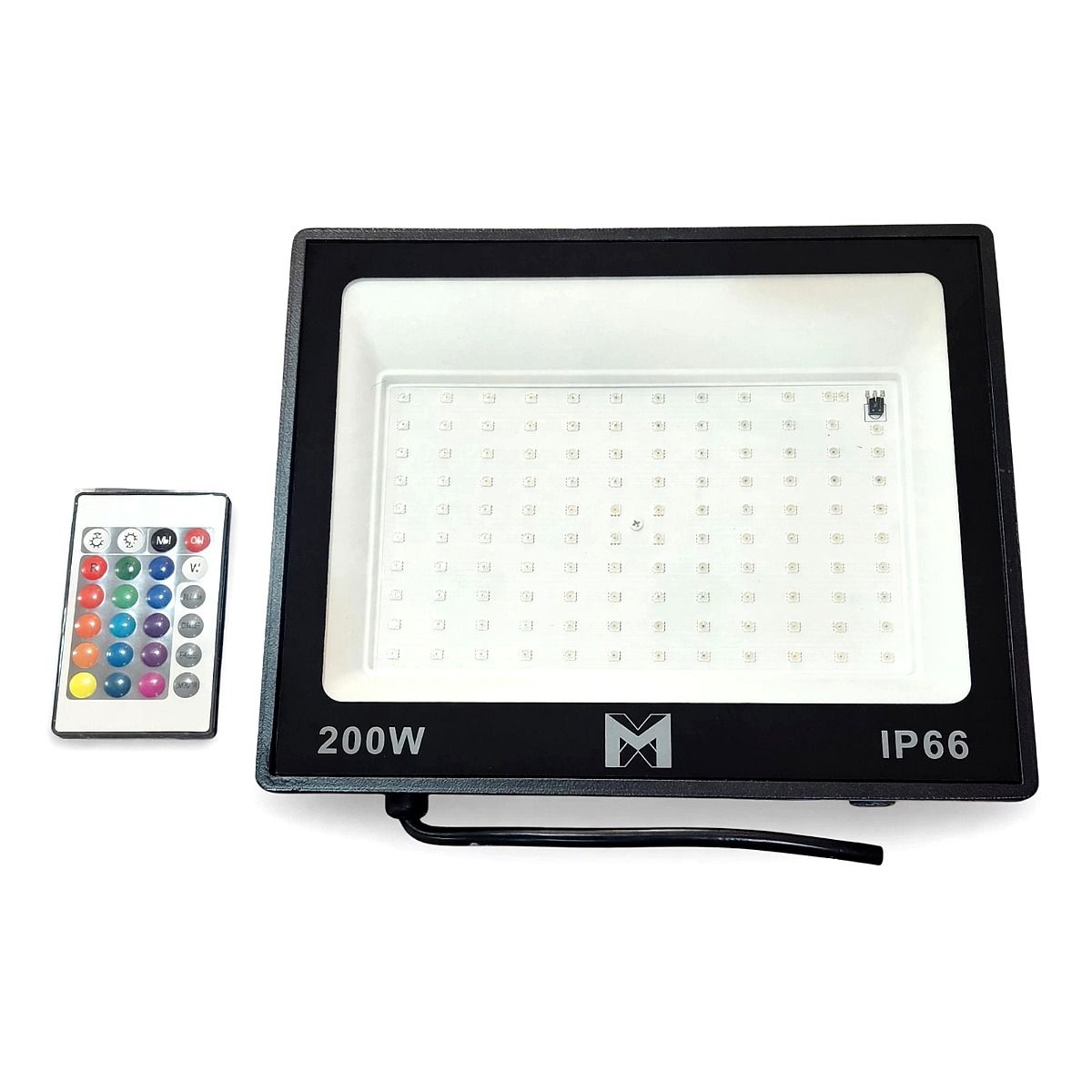 Refletor 200W RGB M X Led C/Protetor de Surto