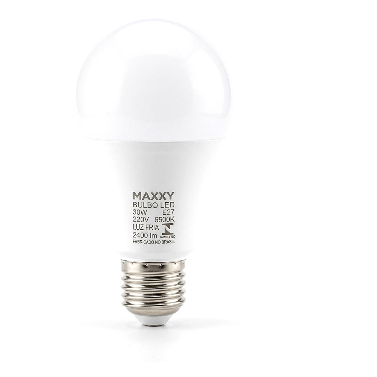 Lampada LED 30W Maxxy base E27 branca potente para iluminacao residencial e comercial na Led Marica RJ
