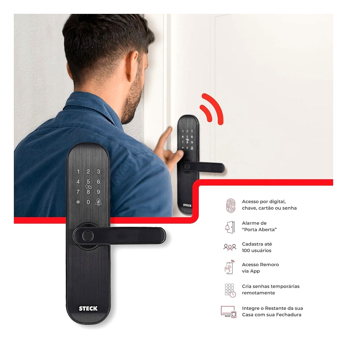 Fechadura Eletronica Wi-Fi