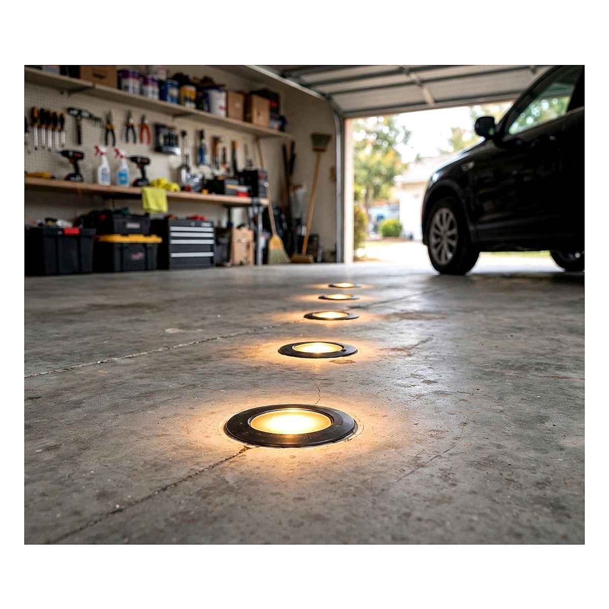 Espeto LED de solo Astraled 1W 3000k luz quente para jardim em Maricá RJ.