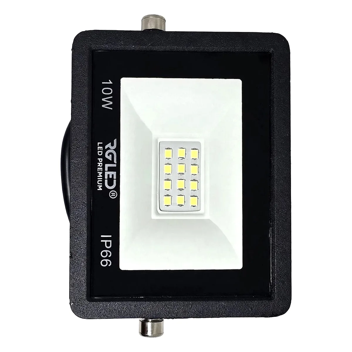 Refletor LED 10W RG Led - Luz Branca 6500K Refletor LED 10W RG Led 6500K branco frio bivolt para iluminação externa em Maricá RJ.