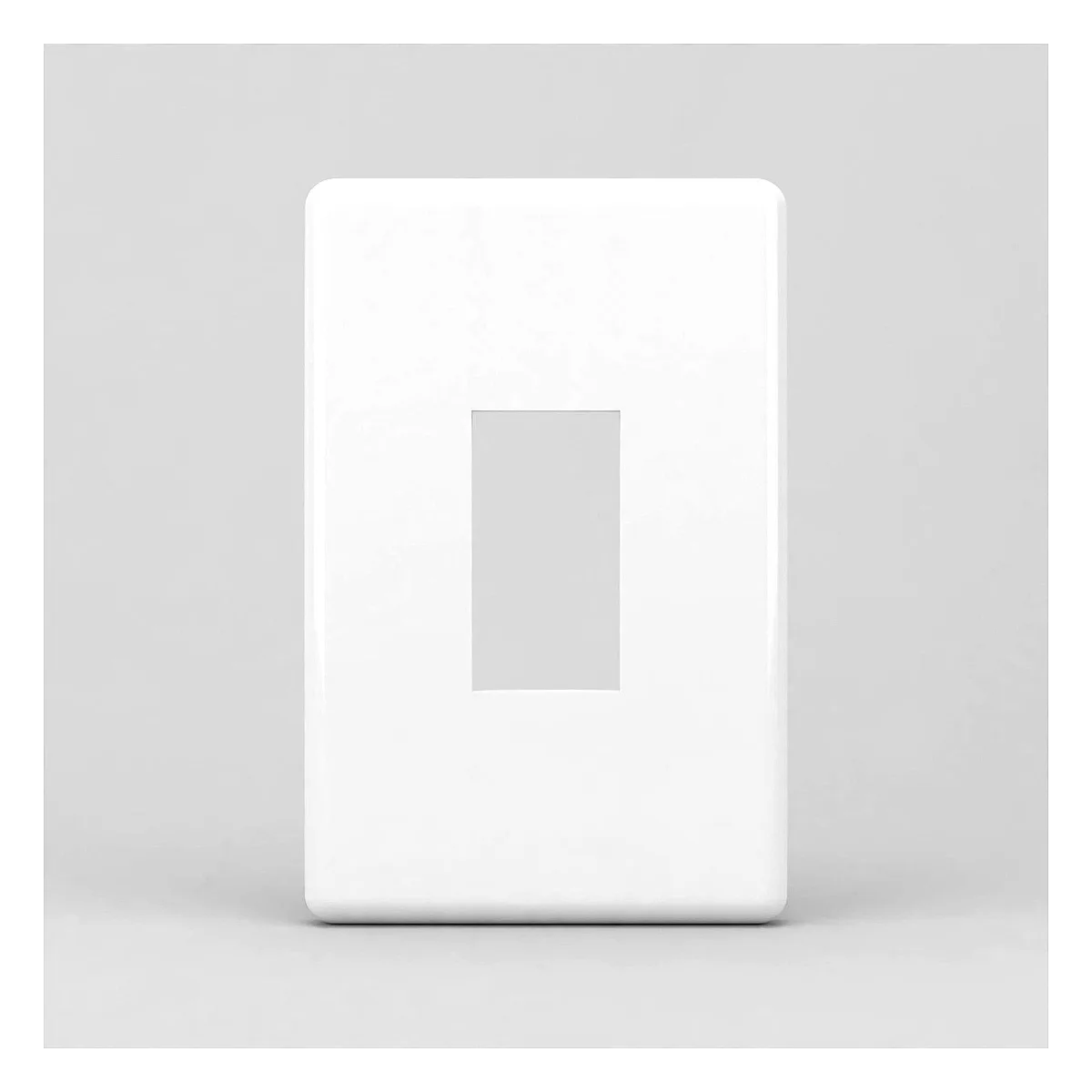 Conjunto 4x2 Steck Stella 1 Módulo Vertical Conjunto 4x2 Steck Stella 1 placa e 1 modulo vertical branco em Marica RJ