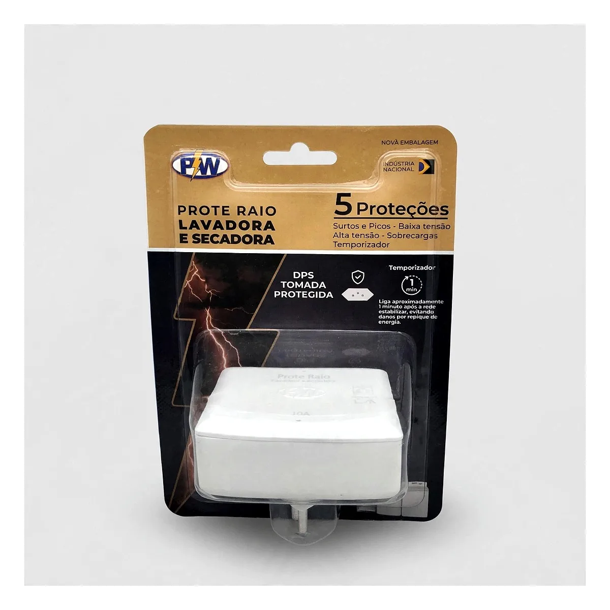 Prote Raio | Lavadora e Secadora 10A Prote Raio | Lavadora e Secadora 10A — Led Maricá