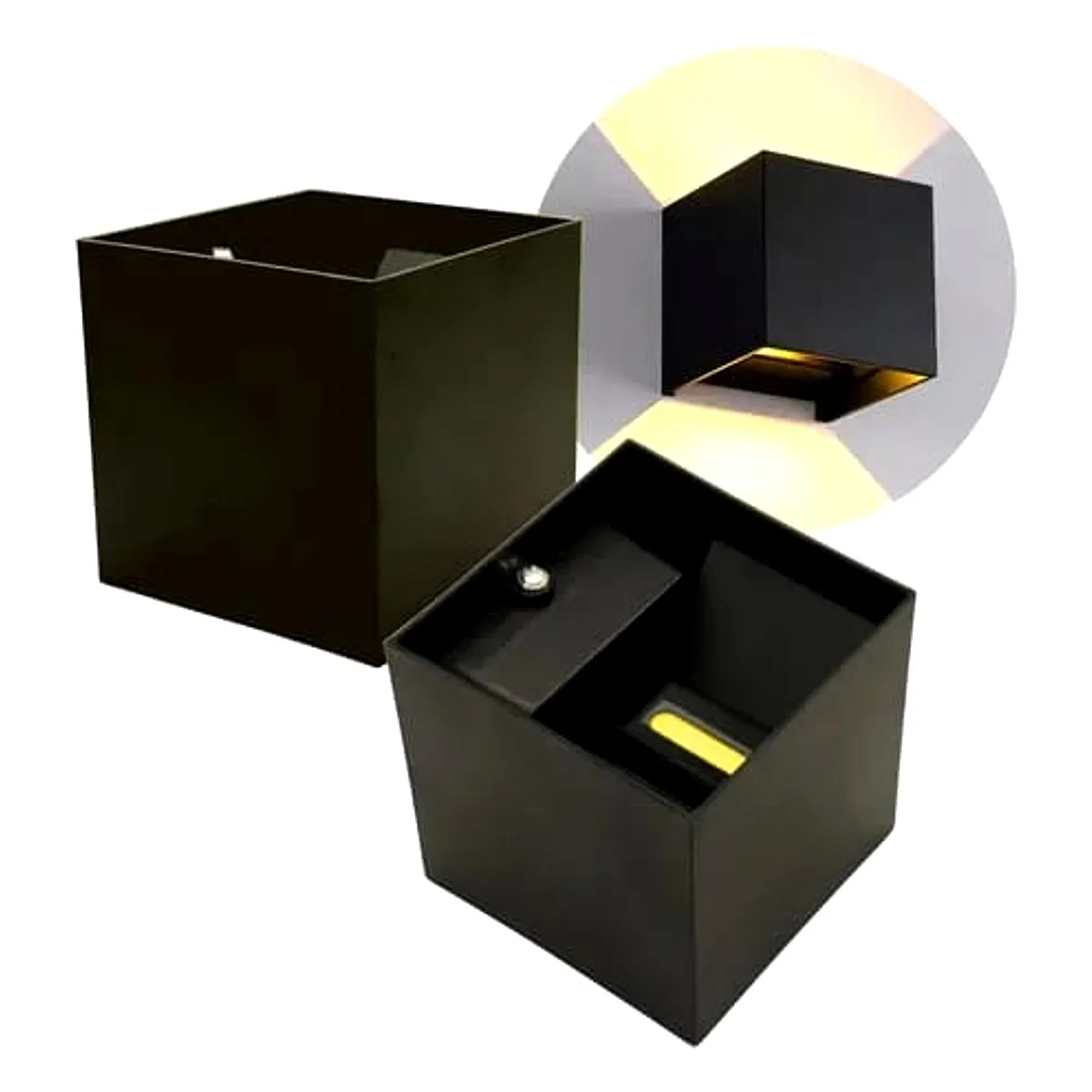 Arandela Led Astraled C/Dois Fachos 8W - 3000k Arandela Led Astraled C/Dois Fachos 8W - 3000k — Led Maricá