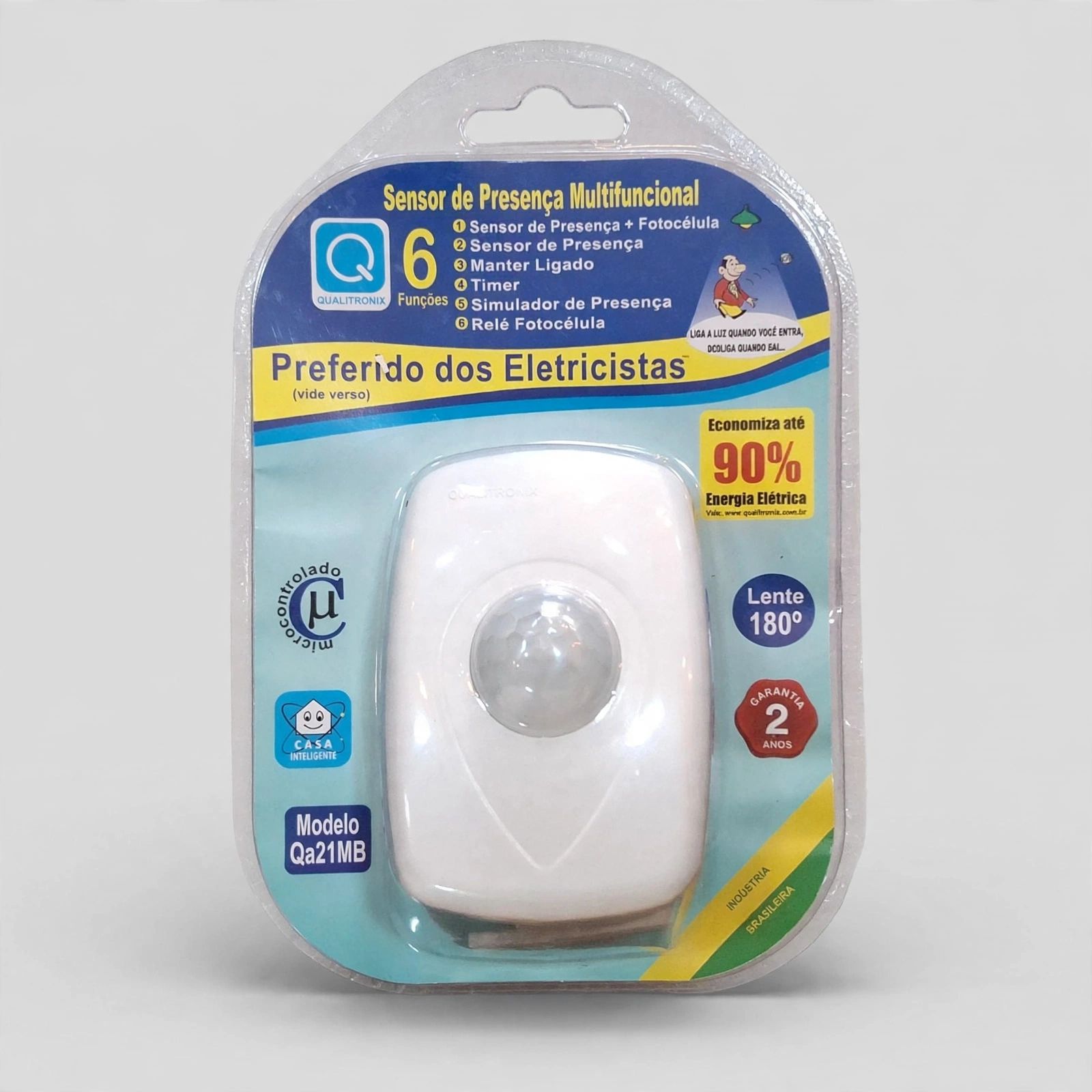 Sensor de Presença Multifuncional